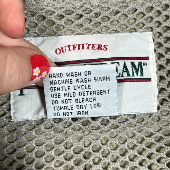 Field & Stream Safari VEST MENS XL Travel Fly Fishing Hiking ZIP Pockets VENTED - Picture 3 of 8